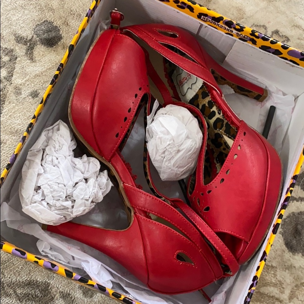 Bettie Page Retro Vintage Heels